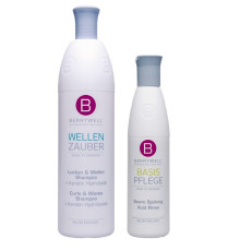 Сет: Шампунь для кудрявых и волнистых волос, 1001 мл + Кондиционер кислотный Ацид, 251 мл 