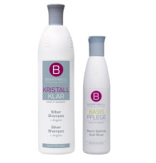 Сет: Шампунь серебряный антижелтый, 1001 мл + Кондиционер кислотный Ацид, 251 мл 