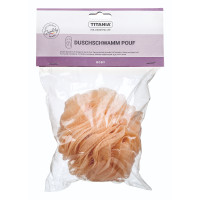  Мочалка-пуф для душа, абрикос