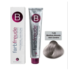 Стойкая крем-краска для волос Berrywell 7.89 Средний русый пепельный сандрэ