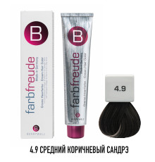 Стойкая крем-краска для волос Berrywell 4.9