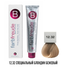 Стойкая крем-краска для волос Berrywell 12.32