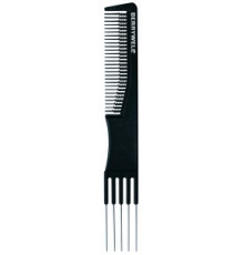 Расческа с вилкообразной формой ручки Carbon Fork Comb, 19 см