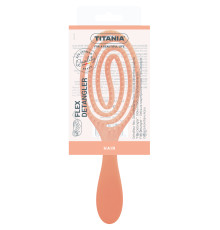  Щетка-каркасная гибкая Flex Detangler вентиляционная, овал, 24 см ORANGE 