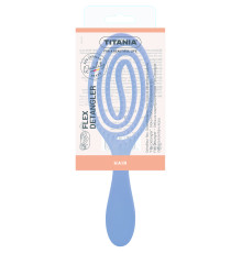  Щетка-каркасная гибкая Flex Detangler вентиляционная, овал, 24 см BLUE  